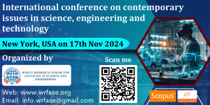 Contemporary Issues in Science, Engineering and Technology Conference in USA